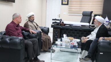 صحیح قبله در محل برپایی نماز میت و همچنین از نمازخانه مجموعه بازی به عمل آمد