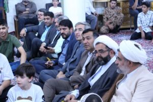 جشن تکلیف فرزندان کارکنان راه‌آهن استان قم در مسجد امیرالمؤمنین(ع)