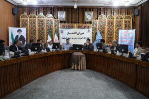 جلسه شورای اقامه نماز اداره کل آموزش و پرورش اصفهان