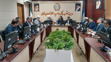 جلسه شورای اقامه نماز بانک سپه استان خراسان شمالی برگزار شد