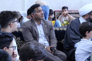 جشن تکلیف فرزندان کارکنان راه‌آهن استان قم در مسجد امیرالمؤمنین(ع)