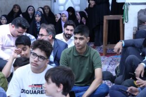 جشن تکلیف فرزندان کارکنان راه‌آهن استان قم در مسجد امیرالمؤمنین(ع)