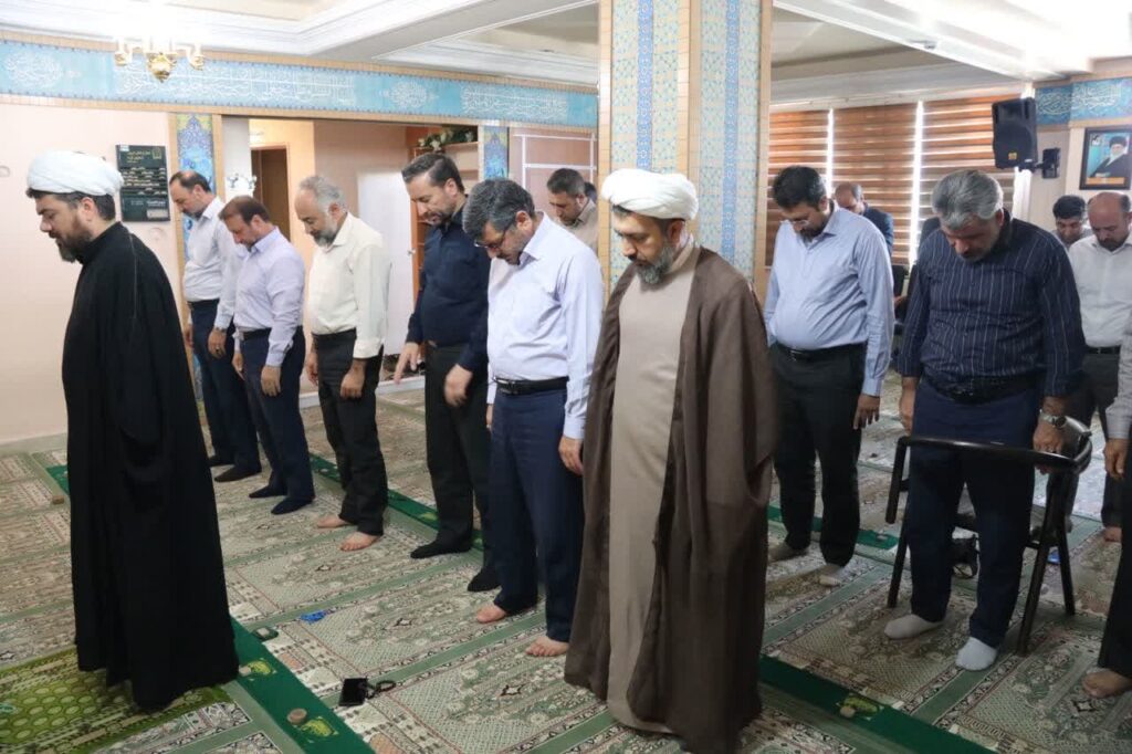 جلسه شورای اقامه نماز بانک سپه برگزار شد