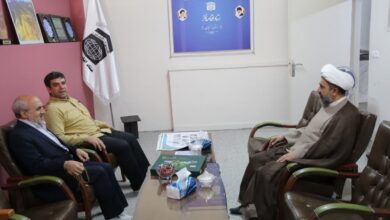 دیدار مدیر ستاد اقامه نماز با سرپرست سازمان مدیریت و حمل و نقل بار و مسافر شهرداری زنجان