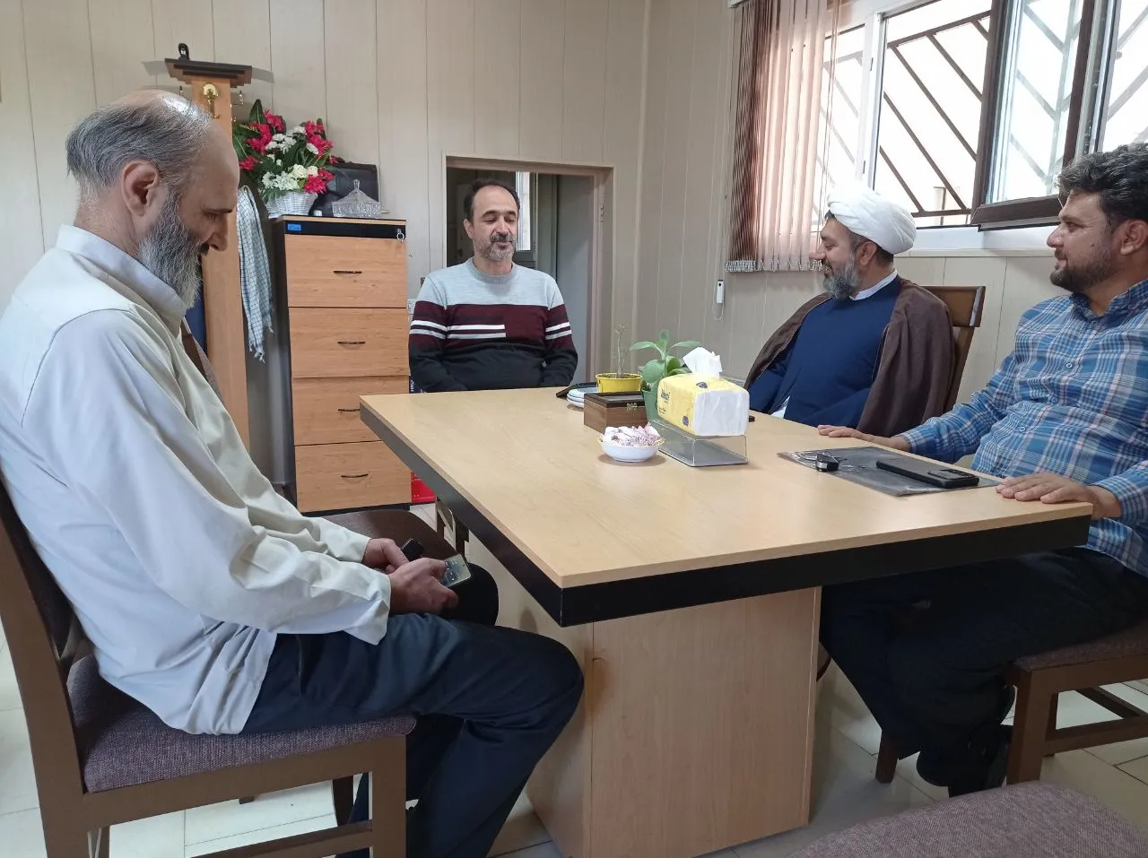 دیدار مدیر ستاد اقامه نماز از مجموعه جهادی تبلیغ نوین