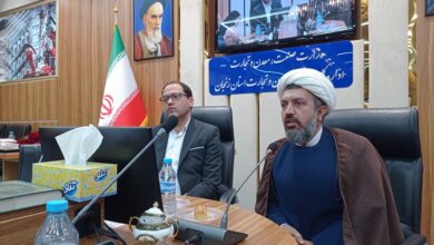 جلسه تجلیل از فعالین نمازی اداره صمت زنجان برگزار شد