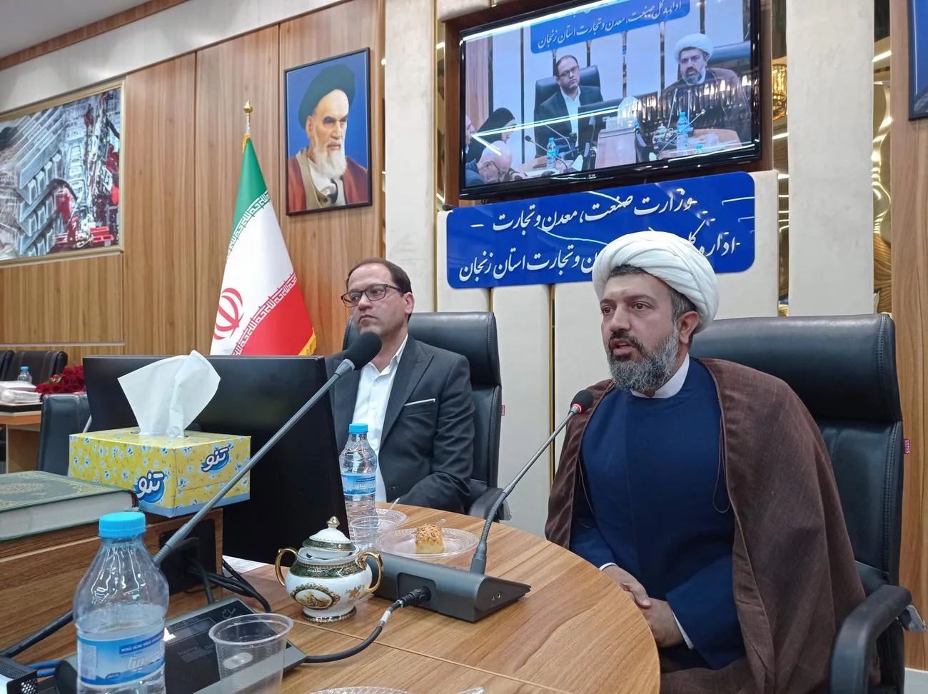 جلسه تجلیل از فعالین نمازی اداره صمت زنجان برگزار شد