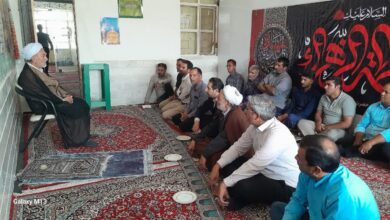 مدیر ستاد اقامه نماز استان در جمع پرسنل مرکز کشاورزی رضوی شهرستان بردسکن حضور یافت