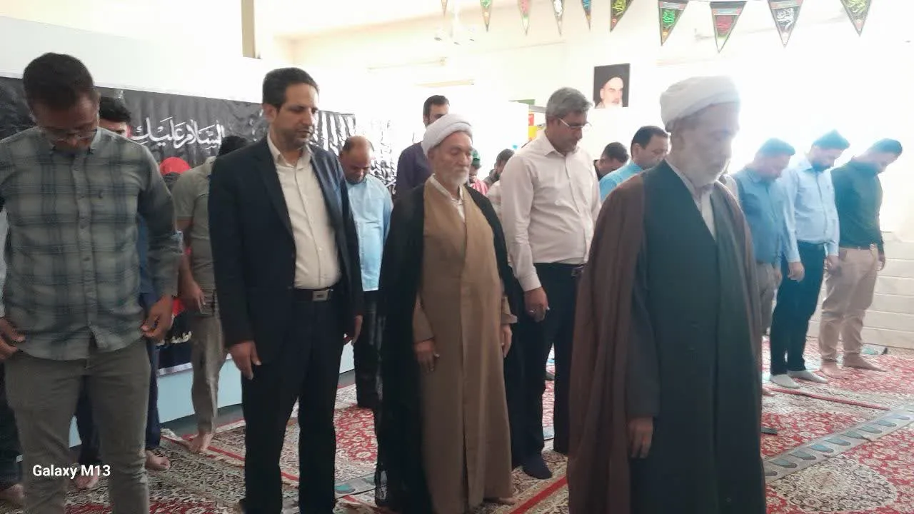 مدیر ستاد اقامه نماز استان در جمع پرسنل مرکز کشاورزی رضوی شهرستان بردسکن حضور یافت