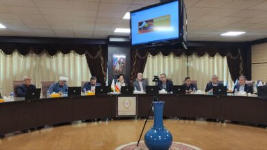 جلسه شورای اقامه نماز بانک ملی استان همدان برگزار شد