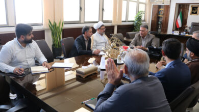 جلسه شورای اقامه نماز اداره کل فرودگاه های استان اصفهان