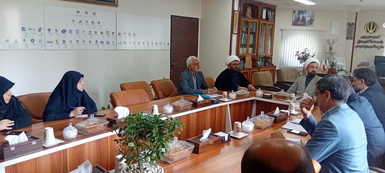 جلسه شورای اقامه نماز اداره کل اقتصاد و امور دارایی استان سمنان برگزار شد