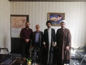 دومین دیدار مدیر ستاد اقامه نماز منطقه با نماینده ولی فقیه و امام جمعه شهرستان کاشان