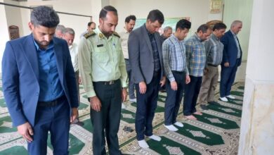 نماز وحدت ادارات شهرستان نایین اصفهان