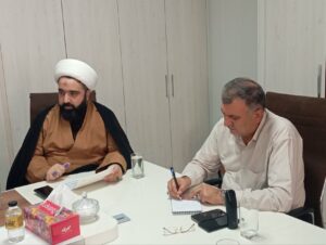 جلسه شورای اقامه نماز شرکت گاز استان آذربایجان غربی برگزار شد