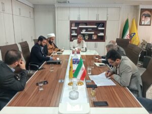جلسه شورای اقامه نماز شرکت گاز استان آذربایجان غربی برگزار شد