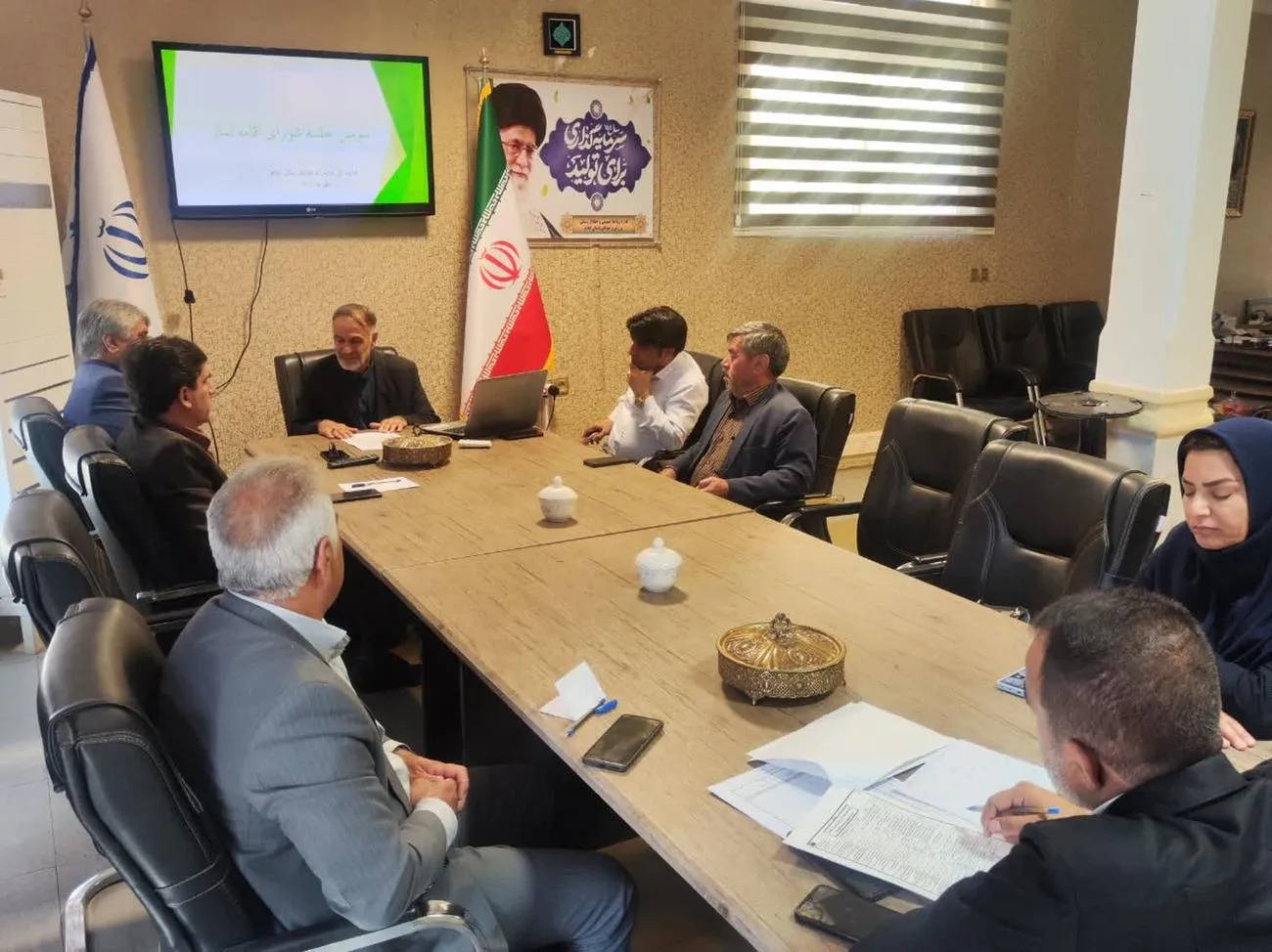 جلسه شورای اقامه نماز اداره کل ورزش و جوانان استان ایلام برگزار شد