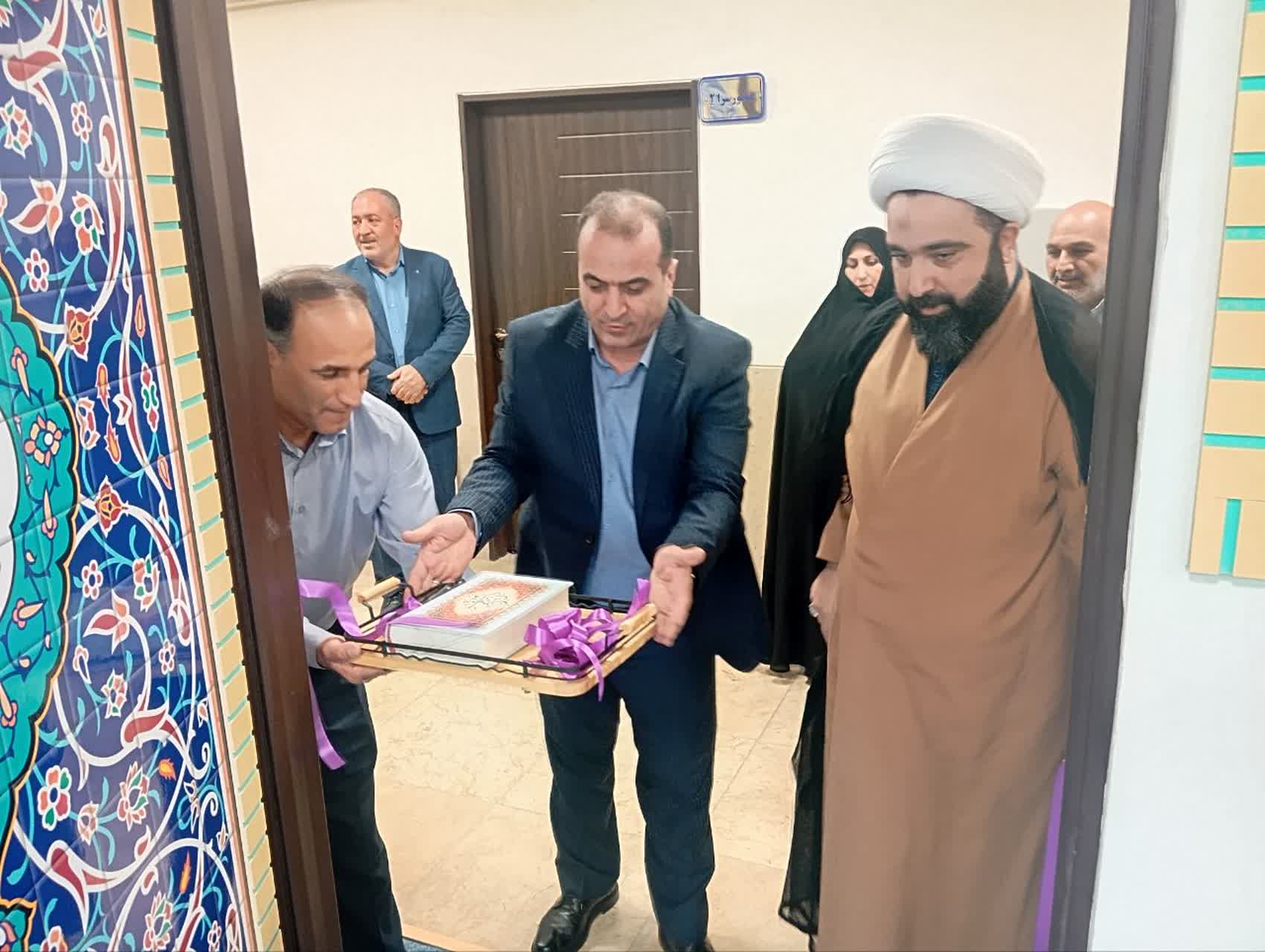 گامی در مسیر ترویج فرهنگ نماز؛ نمازخانه اداره کل بیمه ایران آذربایجان غربی افتتاح شد
