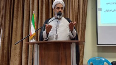 اجلاسیه نماز دانش آموزان ناحیه یک استان اصفهان
