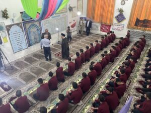 همزمان با شروع سال تحصیلی؛ مدارس آذربایجان غربی با نماز جماعت رنگ و بوی معنویت گرفتند