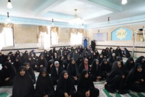 نواختن زنگ نماز مدرسه معارف خرم آباد