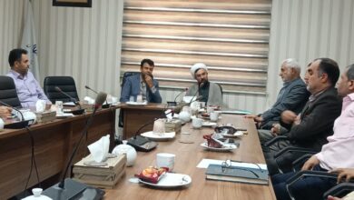 جلسه شورای اقامه نماز سازمان مدیریت و برنامه‌ریزی استان سمنان برگزار شد
