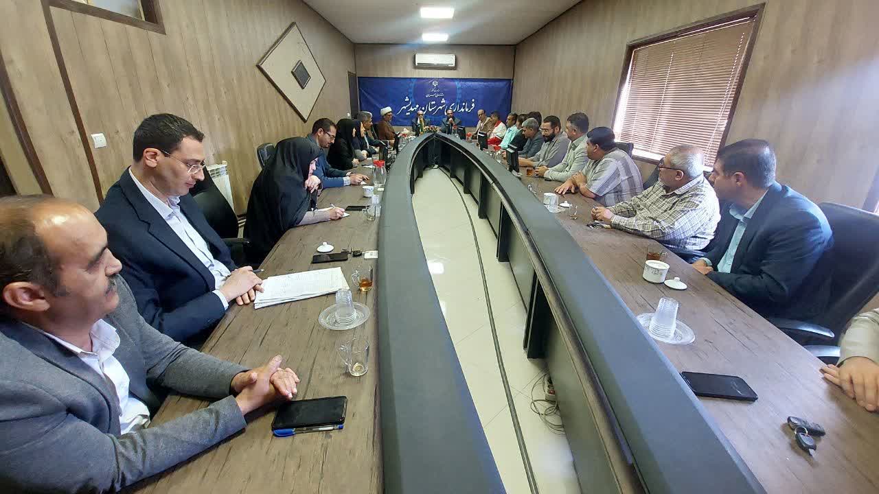 جلسه شورای اقامه نماز شهرستان مهدیشهر برگزار شد