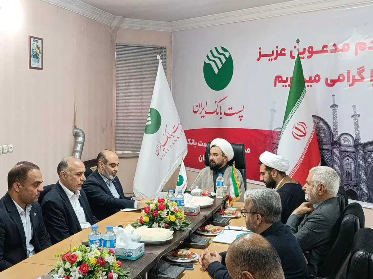 جلسه شورای اقامه نماز پست بانک استان سمنان برگزار شد