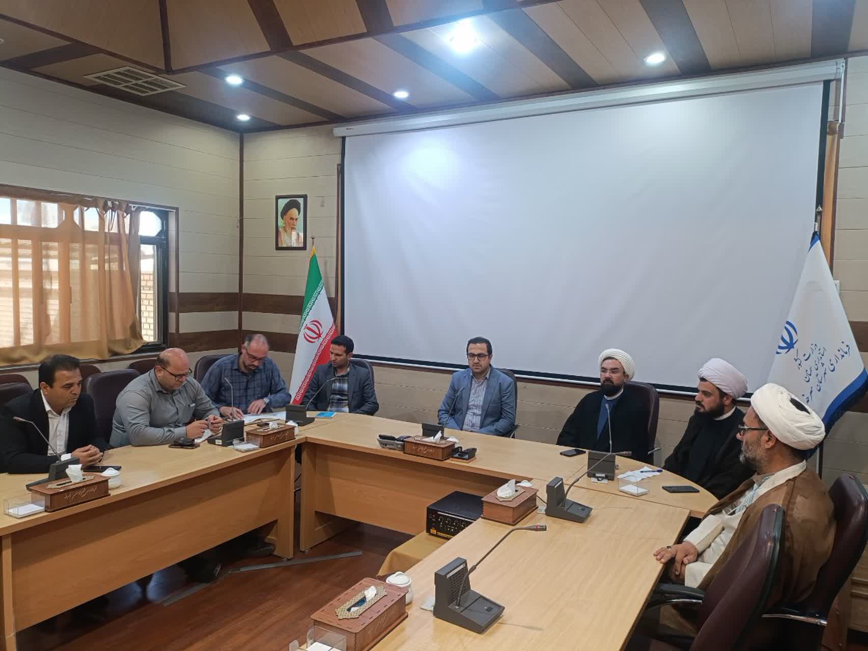 جلسه شورای اقامه نماز شهرستان سرخه با محوریت اقامه نماز در مدارس برگزار شد