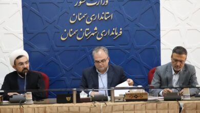 برگزاری جلسه شورای اقامه نماز شهرستان سمنان به ریاست فرماندار