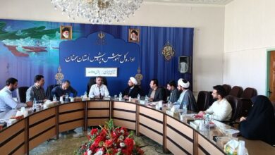 برگزاری جلسه شورای اقامه نماز آموزش و پرورش استان سمنان با محوریت اقامه نماز در مدارس