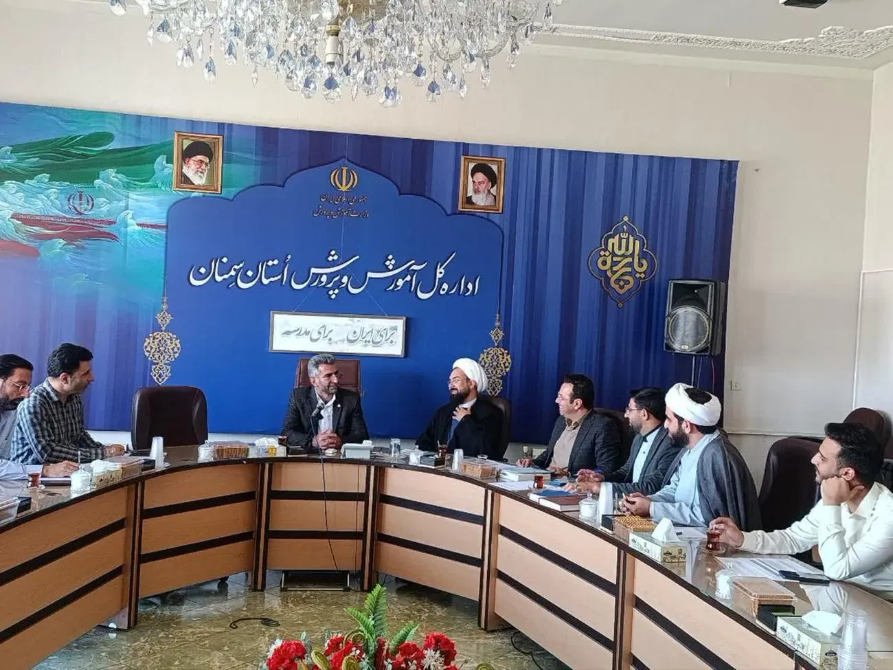 برگزاری جلسه شورای اقامه نماز آموزش و پرورش استان سمنان با محوریت اقامه نماز در مدارس