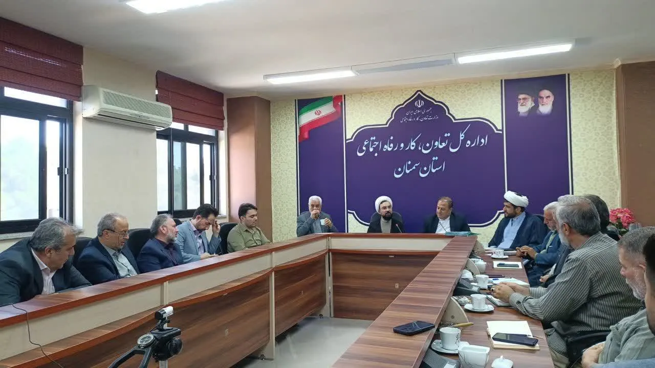 جلسه شورای اقامه نماز اداره‌کل تعاون، کار و رفاه اجتماعی برگزار شد