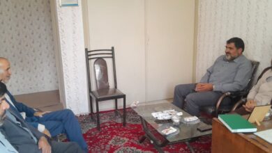 دیدار دبیر ستاد اقامه نماز خدابنده با امام جمعه نوربهار