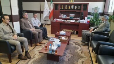 دیدار مدیرکل راه و شهرسازی استان با مدیر ستاد اقامه نماز