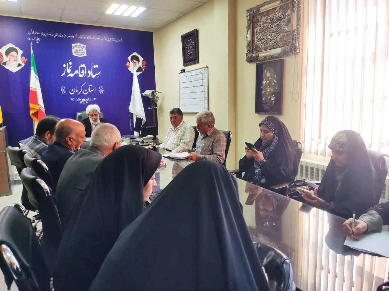 نشست خبری با موضوع نماز و مهدویت در کرمان
