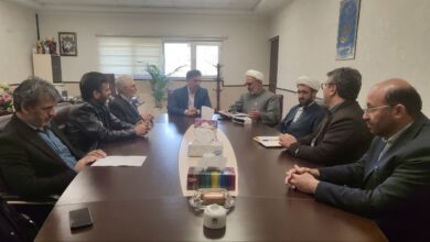 دیدار مدیر ستاد نماز با رئیس دانشگاه محقق اردبیلی