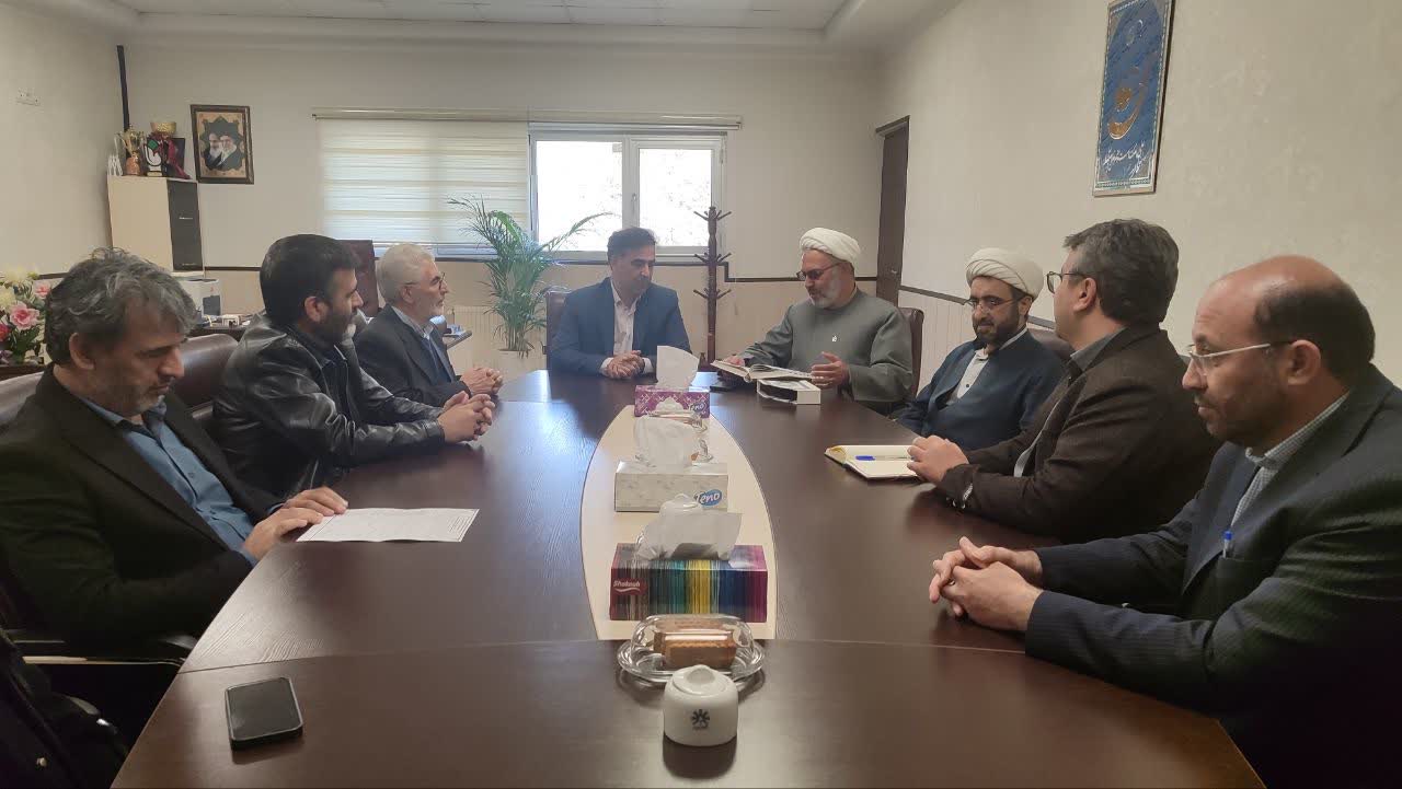دیدار مدیر ستاد نماز با رئیس دانشگاه محقق اردبیلی