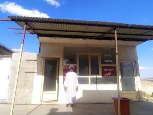 بازید از نمازخانه های بین راهی شهرستان چاراویماق