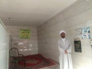 بازید از نمازخانه های بین راهی شهرستان چاراویماق
