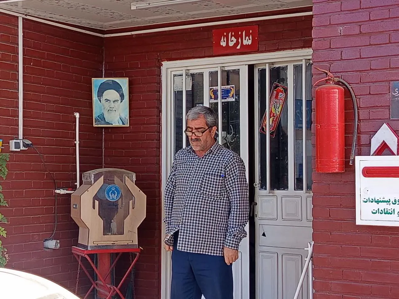 بازدید از نمازخانه های شهرستان خداآفرین