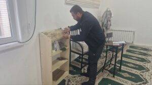 تنظیف نمازخانه های منطقه آزاد ارس