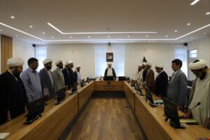 نشست فصلی دبیران قرارگاههای پشتیبانی از مساجد شهرستانهای استان