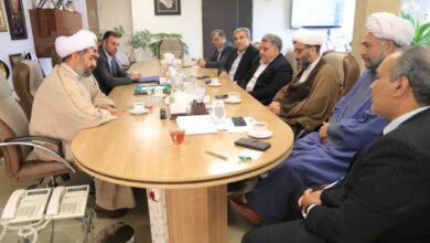 شورای اقامه نماز و امضای تفاهمنامه شرکت آب و فاضلاب استان