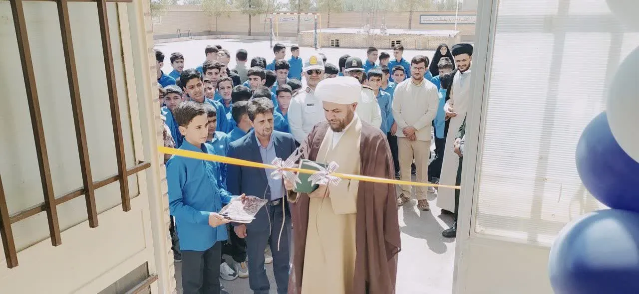 نمازخانه دبیرستان شهید باهنرشهرستان سرایان افتتاح شد