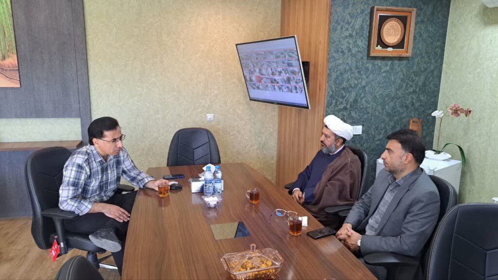 دیدار مدیر ستاد اقامه نماز با مدیرعامل شرکت راشا کاسپین