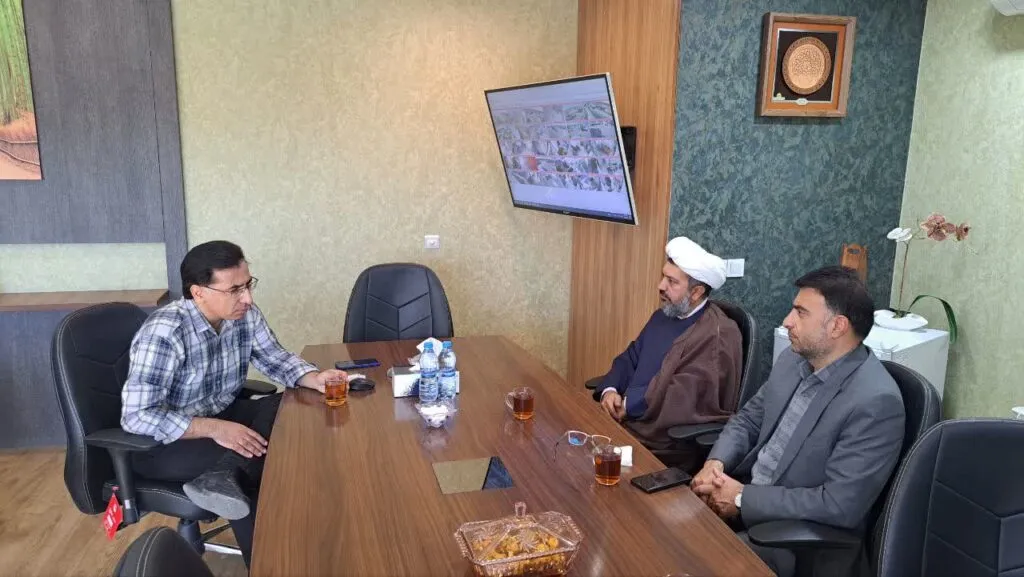 دیدار مدیر ستاد اقامه نماز با مدیرعامل شرکت راشا کاسپین
