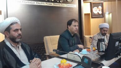 جلسه شورای اقامه نماز شرکت توزیع برق استان