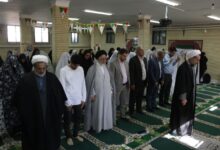 کاروان نماز با حضور نماینده ولی‌فقیه در هنرستان الغدیر قزوین برگزار شد