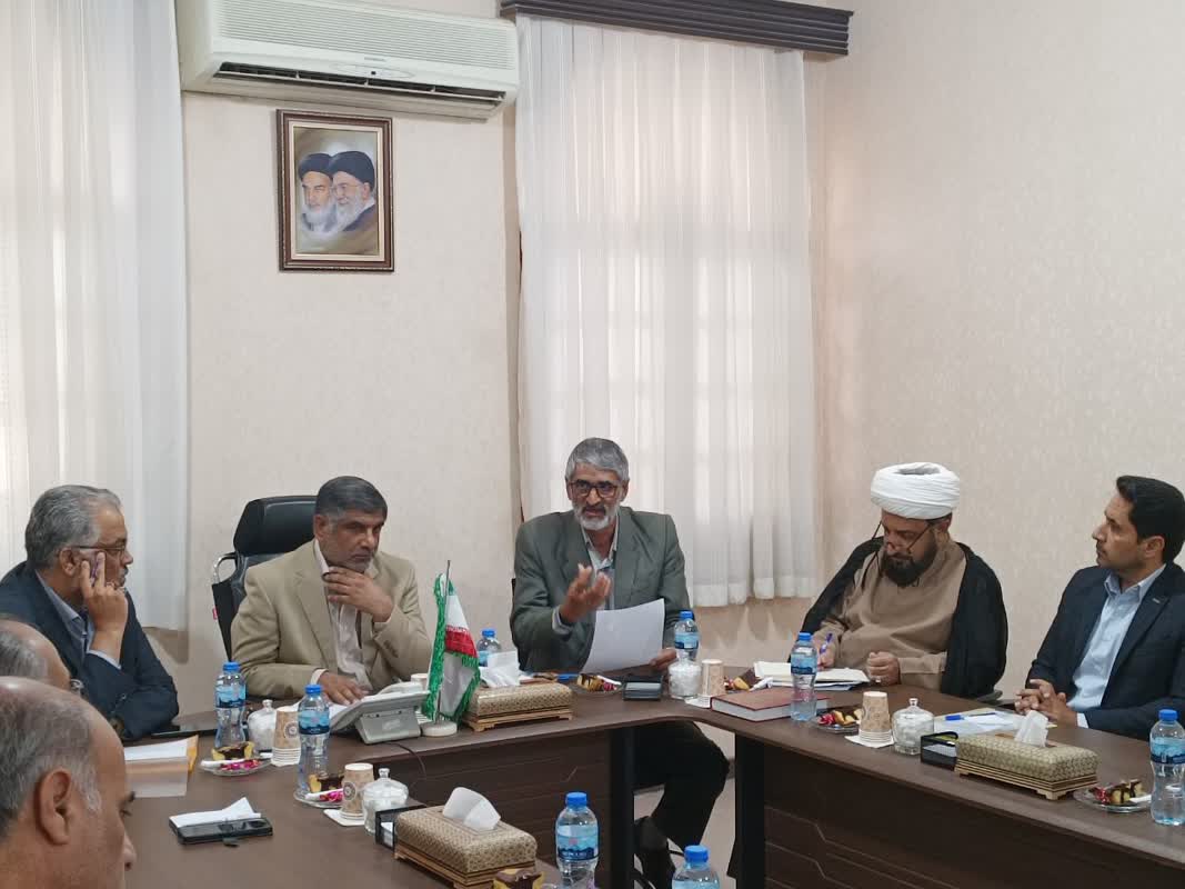 دومین جلسه شورای اقامه نماز استان در سالن جلسات استانداری برگزار شد
